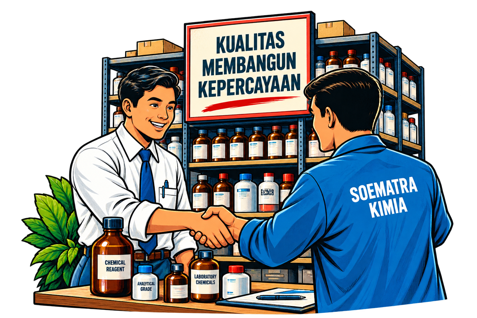 Perjalanan dan perkembangan Soematra Kimia