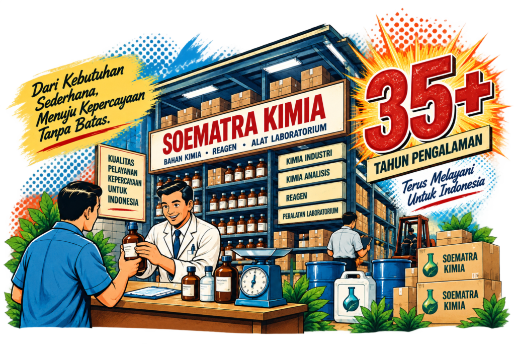 Perjalanan Soematra Kimia dalam pengadaan bahan kimia